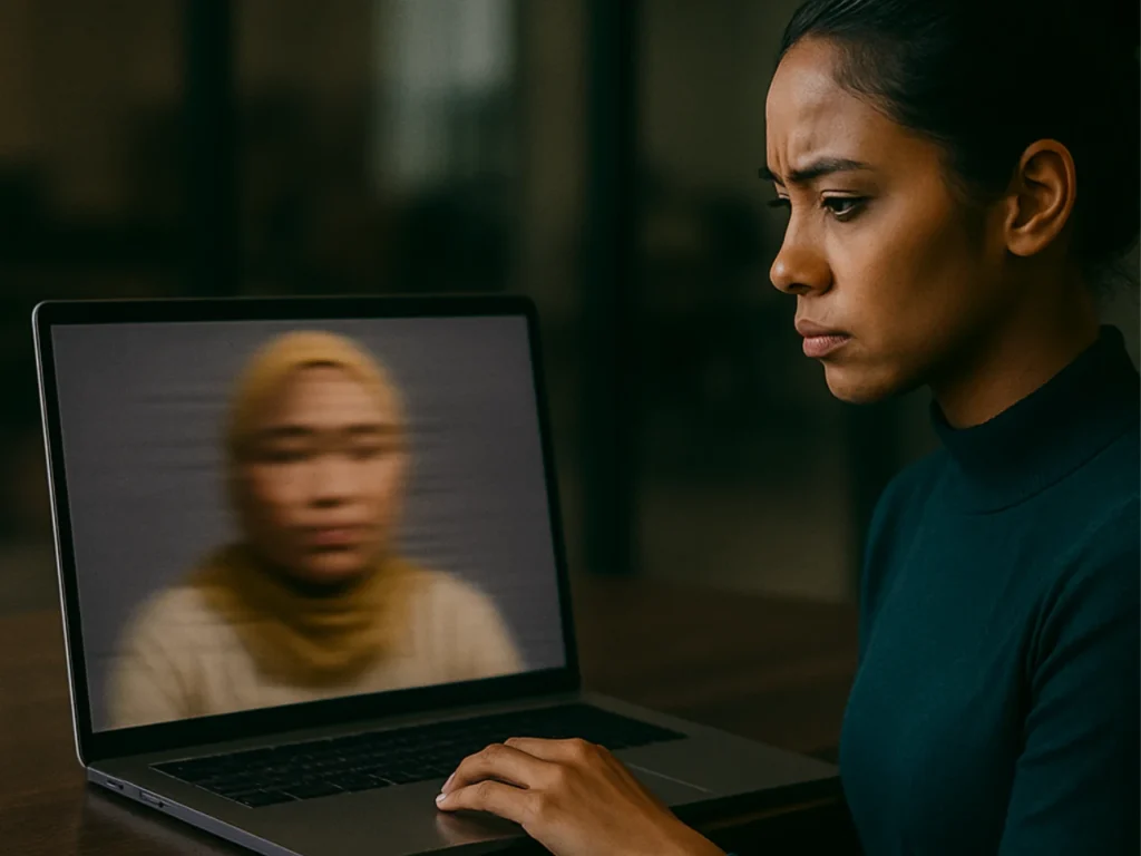 Video call dropping due to weak office WiFi
