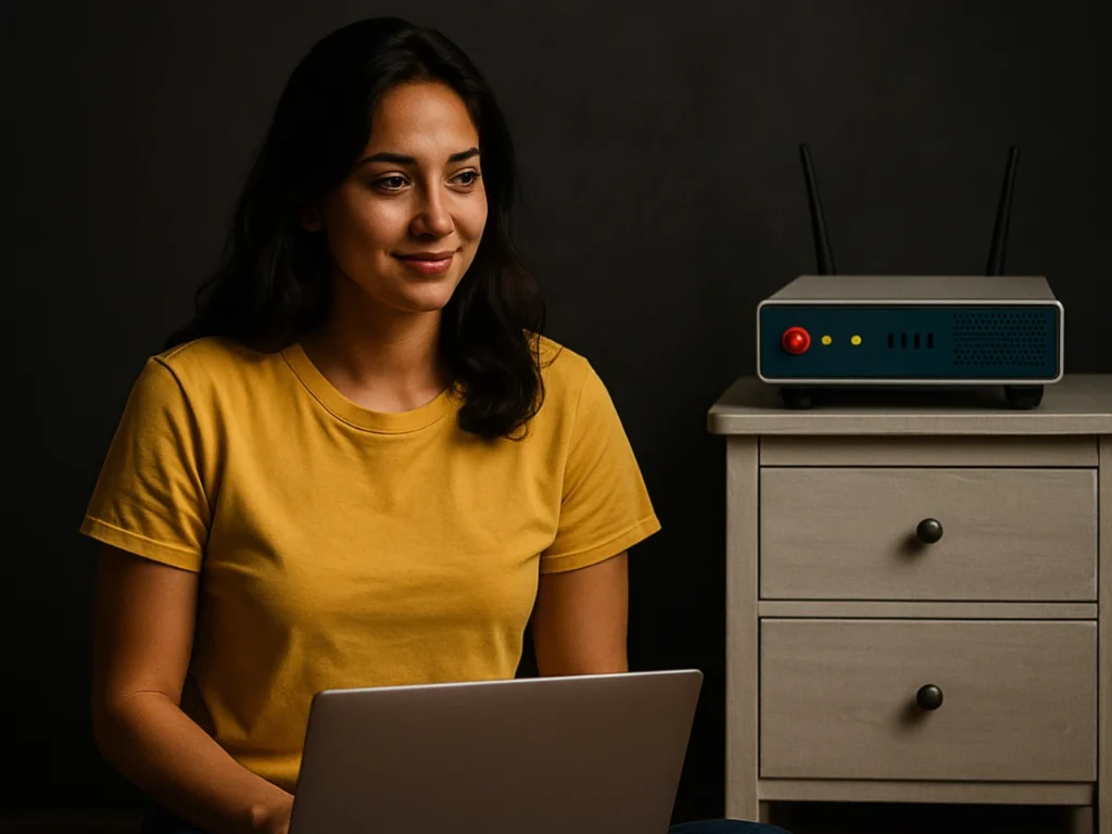 Office guest WiFi login system